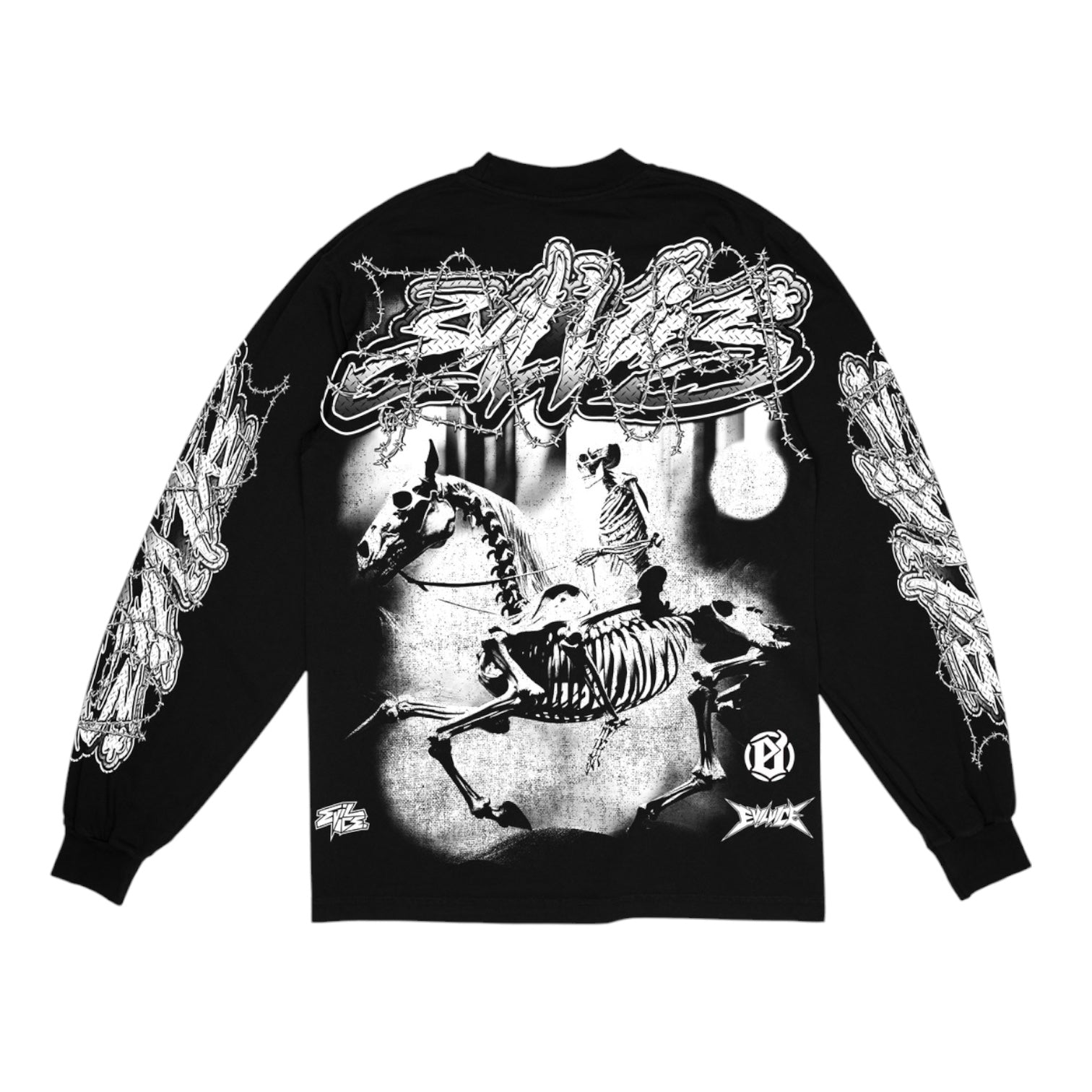 EVIL VICE: Death Wire LS Tee 23